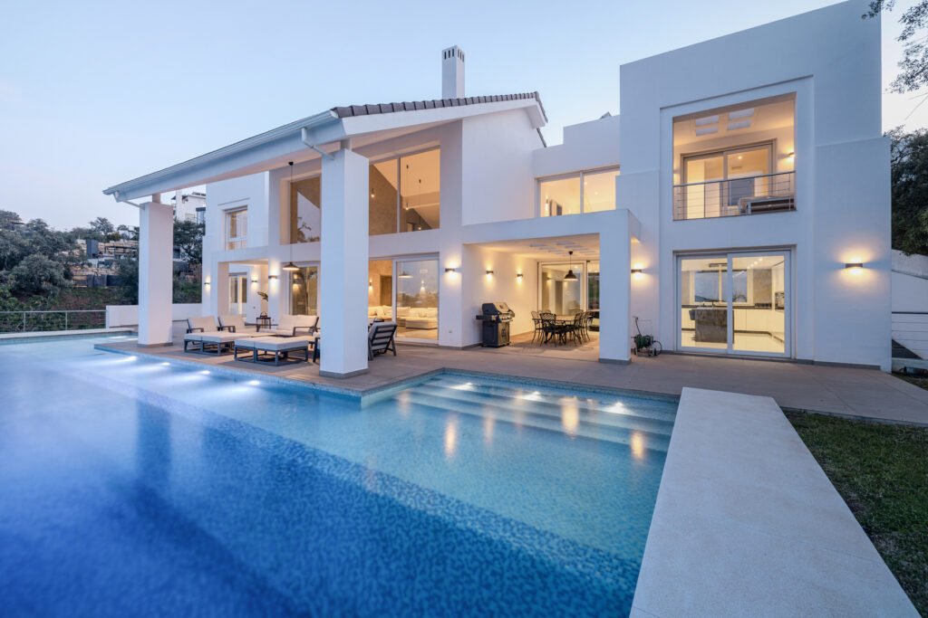 marbella real estate photography for luxury villa